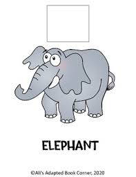 Are you bursting with pride? Dear Zoo Adapted Book Interactive Special Ed Autism Communication Board