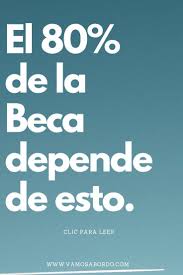 Sabias Que El 80 De Tu Solicitud De Beca Recae En La Carta De Motivacion Gana La Beca De Cartas De Motivacion Carta De Motivacion Master Solicitud De Beca