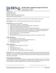 As a help desk technician, you will provide tier 1 support to our customers via phone, email and computer chat. Job Description Application Support Technician