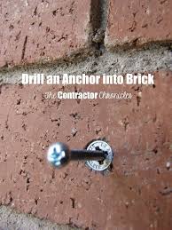 Chain in the gypsy wheel 8. How To Drill Into Brick 19 Copy Home Repair Diy Home Improvement Diy Repair