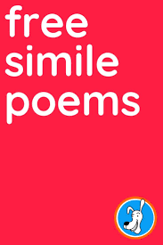Free Simile Poems Simile Poems Simile Poetry Teaching Resources