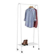 $5.00 coupon applied at checkout save $5.00 with coupon. Honey Can Do White Matte Garment Rack With Shoe Shelf In The Clothing Racks Portable Closets Department At Lowes Com