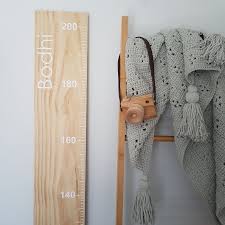 Personalised Wooden Height Charts The Mindful Designer