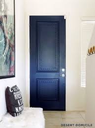Color Crush Bleu Marine Buk Nola Portes De Grange Interieur Deco Hall D Entree Relooking De Porte