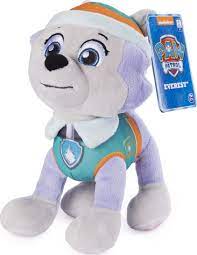 Amazon.com: Paw Patrol, 8 Everest Plush Toy, Standing Plush with Stitched  Detailing, for Ages 3 & Up : Toys & Games