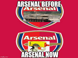 What Arsenal Used To Be Vs Now Imgflip