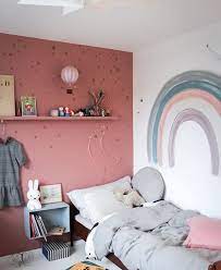 Pin By Danbi Kim On Johanna Girls Rainbow Bedroom Rainbow Bedroom Little Girl Rooms