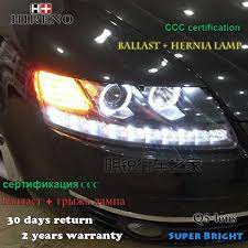 Hireno Car Styling Headlamp For 2005 2008 Audi A6 C5 Headlights Led Headlight Assembly Drl Angel Lens Double Beam Hid Audi A6 Headlight Assembly Led Headlights