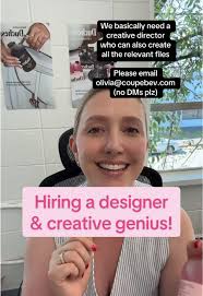 Hiring for a creative designer who can help us dream up fabulous new ...