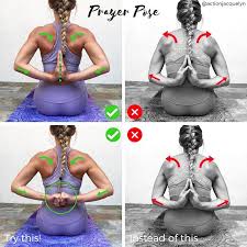 Prayer Pose Anjali Mudra Salutation Seal Action Jacquelyn Yoga And Barre Tutorials Actionjacquelyn Yogatutorials Yoga Asanas Hatha Yoga Yoga Fitness