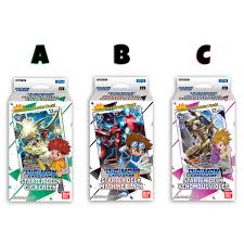 After complete the challenges, some starter decks will be added to collection, based on their according to what cards they have. Digimon Card Game Starter Decks Vol 2 Kurogami