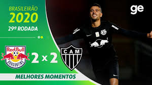 Tchê tchê (atlético mineiro) sofre uma falta no campo defensivo. Bragantino Denied Home Win Against Atletico Mg After Last Minute Controversial Penalty From Hyoran Sambafoot