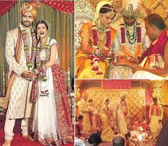 Abhishek Bachchan Aishwarya Rai Wedding Bollywood Wedding Bollywood Wedding Dress Wedding Dresses For Girls