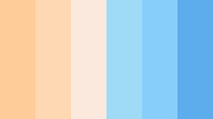 Light blue and orange palette. Light Orange And Blue Color Scheme Blue Schemecolor Com