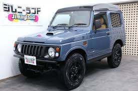 ジムニー ja22w カスタム ｎｏ 554 ランドローバー ディフェンダー 純正色 アルルブルー yc パノラミックルーフver ジムニー専門店jimnyland ジムニーランド ランドローバーディフェンダー ジムニー ディフェンダー