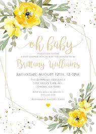 We did not find results for: Yellow Floral Oh Baby Invitation Template Editable Gold Etsy In 2021 Yellow Baby Shower Invitations Flower Baby Shower Invites Baby Invitation