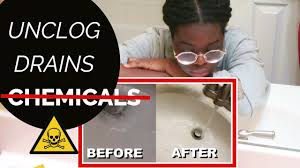 bathroom sink drain without chemicals