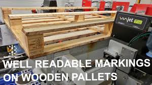 Have you thought about building one bu. Well Readable Markings On Wooden Pallets Matthews T50 Youtube