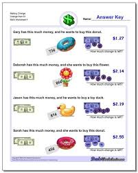 Money Worksheets Making Change In 2020 Making Change Worksheets Money Worksheets Free Printable Math Worksheets