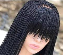 Besides, with the awesome hairstyles listed below you will attract attention, admiring glances and sincere smiles. Braided Wig Fringe Wig Twisting Cardi B African Hairstyle Box Braid Ban Afrikrea