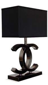 chanel lamp chanel decor glamour decor chanel lamp