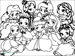 Baby Disney Princess Coloring Pages Lovely Of Rapunzel Printable Disney Princess Coloring Pages Princess Coloring Pages Disney Princess Colors