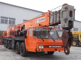 Used Hydraulic Tadano Mobile Original 80ton Crane From China
