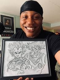 Just wanted to share this moment with you all. I haven't completed a  sketched in so long, but today I finished this here. This is a big deal for  me! #dbz #dragonballz #