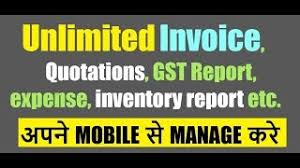 Designevo's free logo maker helps you create unique logos in seconds. Unlimited Invoice Quotation Gst Reports Manage Business With Gimbooks Easy Invoice Manager App Youtube