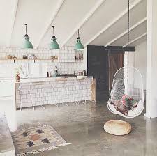 29 Concrete Floor Ideas We Found On Instagram Domino Flooring Concrete Floors Home Decor