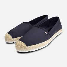 Tommy hilfiger youth herritage lace up sneakers navy blue canvas size 13 m. Ladies Tommy Hilfiger Lisas Navy Blue Espadrilles