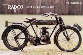 Radco No 2 2 1 2 Hp 250ccm 1914 Moped Motorrad Oldtimer