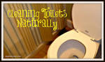 Natural way to clean toilet