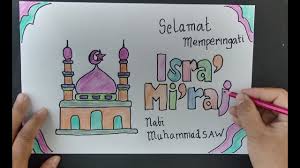 Cara Membuat Poster Isra Mi Raj Nabi Muhammad Saw Youtube