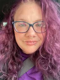 Purple Hair Dye and Makeup Inspiration