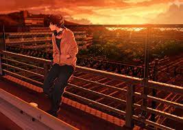 Boy animated digital wallpaper, artwork, fantasy art, digital art. Lonely Anime Boy Wallpapers Wallpaper Cave