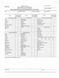 Robot Check Maintenance Checklist Schedule Template Checklist Template
