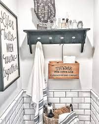 Guest bathroom farmhouse bathroom wall decor. Vintage Heb Box Bathroom Decor Bathroom Wall Decor Restroom Decor