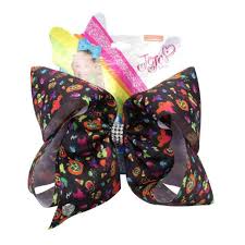What will they look like with the help of the hairdresser? Print Halloween Jojo Bows For Girls Pumpkin Hair Bow Ghost Printed Jojo Siwa Bow Oaoleer
