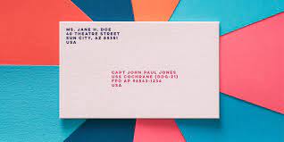 Choose a design or upload your own! How To Address An Envelope