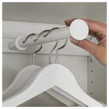 Note that the fittings must be mounted diagonally so that the clothes rail hangs straight (see assembly instructions). Komplement Pull Out Clothes Rail White 39 3 8x13 3 4 Ikea Pax Wardrobe Clothes Rail Pax Wardrobe