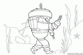 Free printable suit coloring page for kids to download, clothing coloring pages Coloring Page The Suit For The Ocean