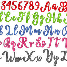 Check spelling or type a new query. Buchstaben Schreibschrift Klein Und Gross Zahlen Stickdatei