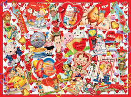 Enjoy the best free online jigsaw, with a new puzzle every day. Puzzle Xxl Pieces Valentine Card Collage Sunsout 35147 300 Pieces Jigsaw Puzzles Retro And Nostalgia Jigsaw Puzzle