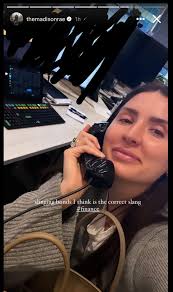 Madison Rae visiting her husband at work. Imagine cosplaying having a job.  Imagine how embarrassed he must have been of his wife playing with a phone  and taking a selfie. Was it “