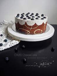white garden 漫畫式的蛋糕の 藍莓乳酪優格蛋糕 cake desserts food