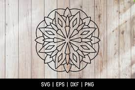 Download Simple Mandala Svg Design Graphic By Doridodesign Creative Fabrica