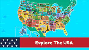 US States Quiz: USA Capitals Map & Flags Puzzle Learning Games for Kids |  World Geography Games:Amazon.in:Appstore for Android