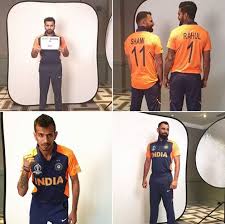 The second world cup victory so we hope that after reading this article you must understood the reason behind the three stars above the logo of bcci on indian cricketer's jersey. Photos Virat Kohli Ms Dhoni And The Indian Team With India S New Away Kit Cricket Country