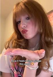 Amelia Bangs with Ginger Hair